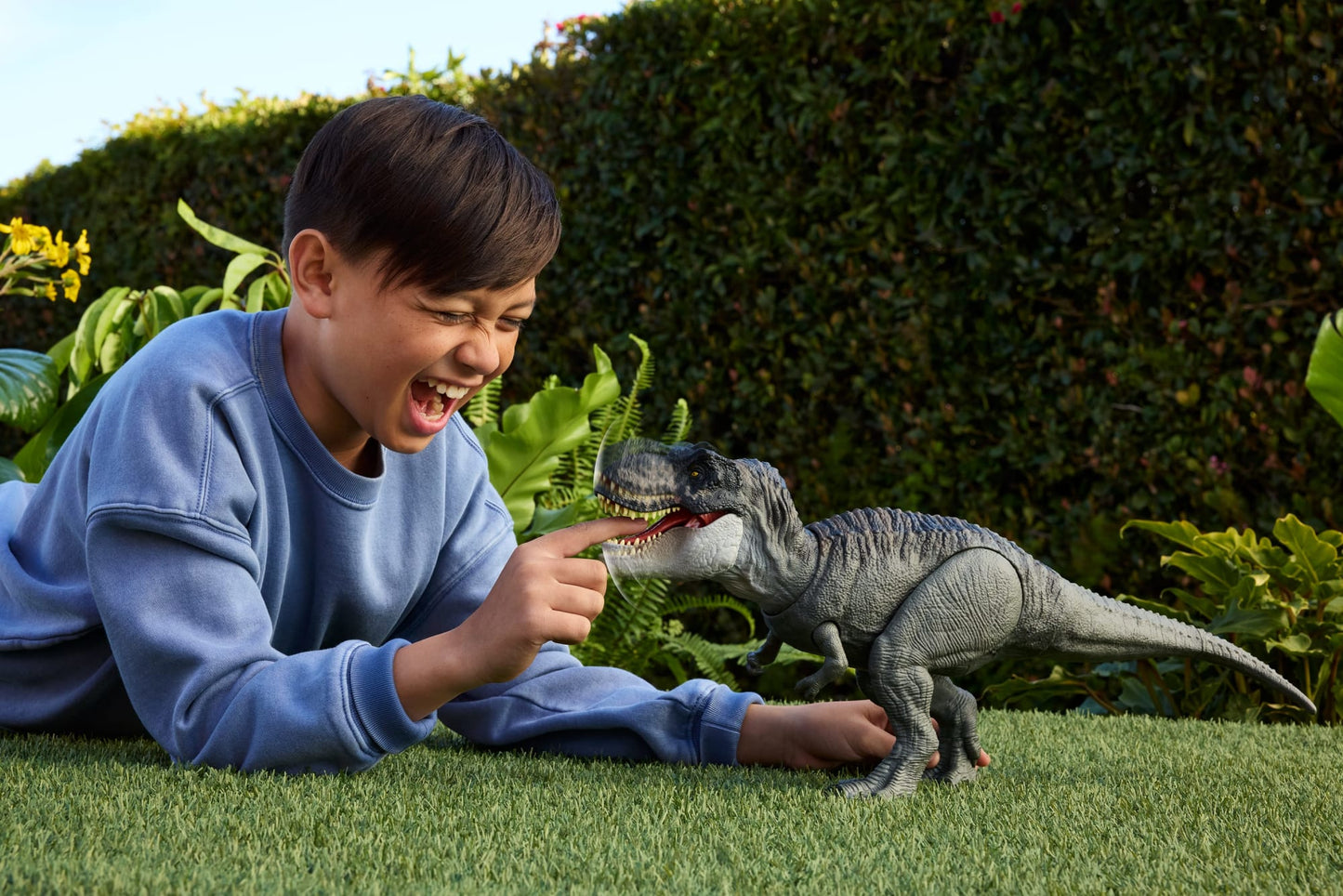 Jurassic World-Figurine Articulée Tyrannosaure Furieux Prédateur