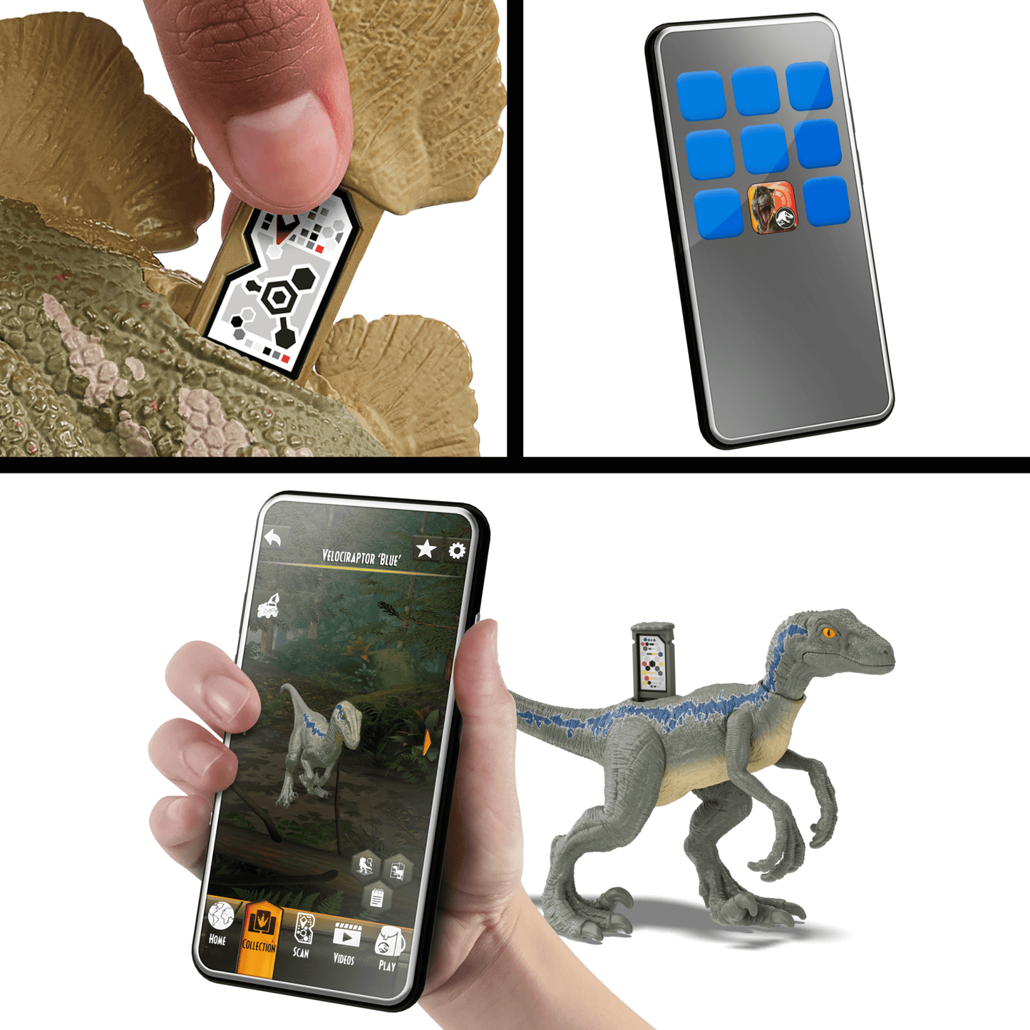 Jurassic World-Carnage Sans Pitié-Allosaurus Avec Attaque et Sons