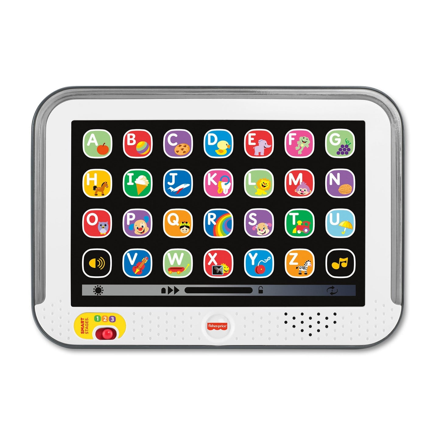 Fisher-Price Laugh & Learn Smart Stages Tablet Toddler Electronic Musical Learning Toy
